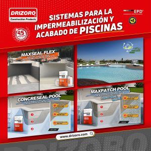 Drizoro Pool Waterproofing and Finishing Systems