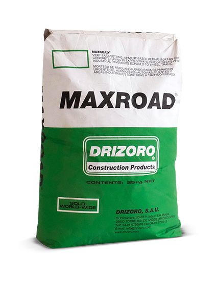 Imagen del producto Maxroad, mortero de fraguado rápido para la reparación de hormigón en autovías, puentes y áreas industriales.