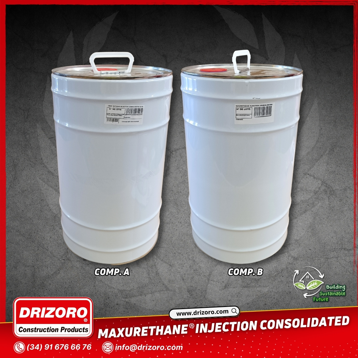 Maxurethane Injection Consolidated - Componentes A y B