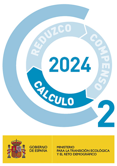 Logotipo huella de carbono Drizoro